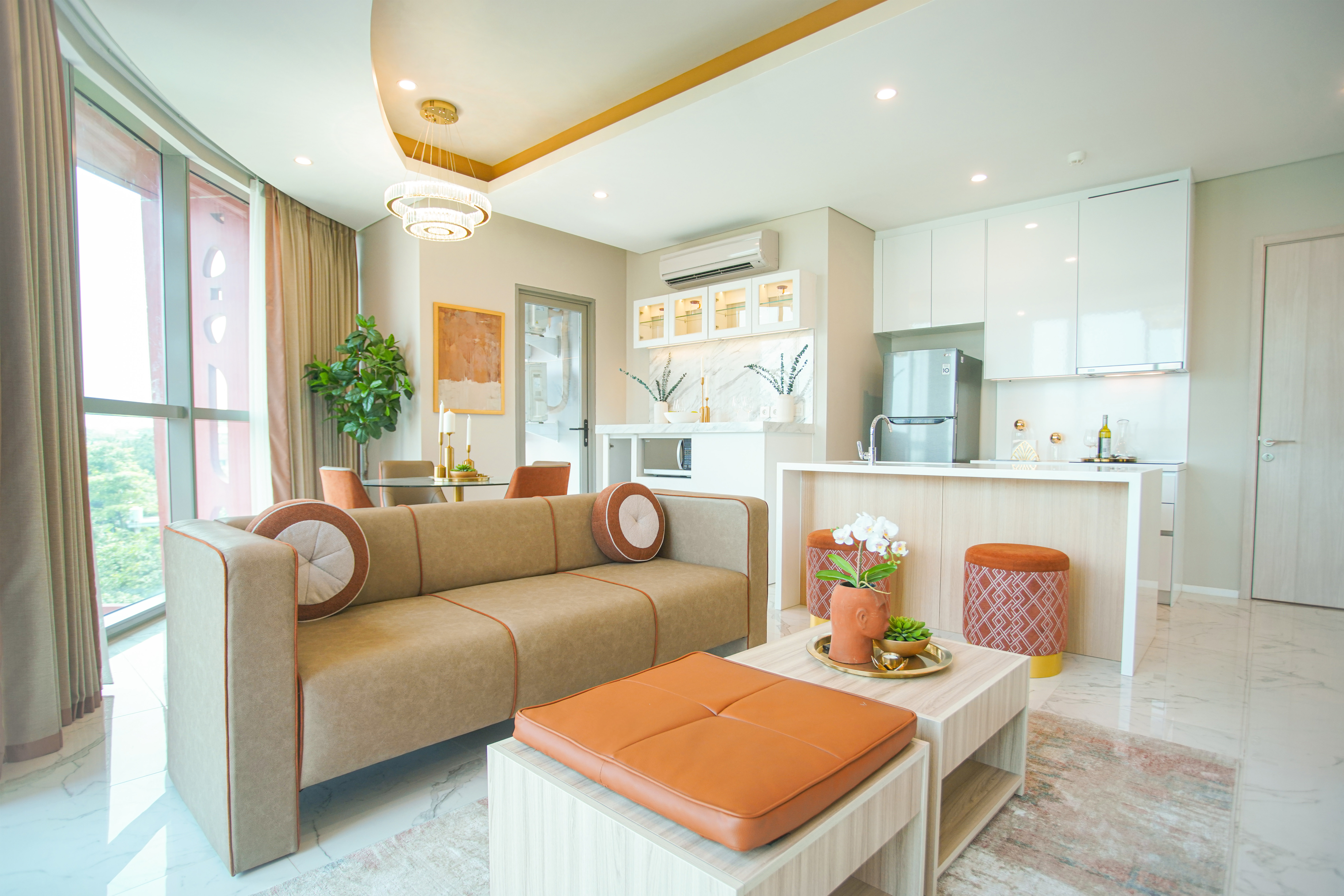 Salah satu bentuk desain interior iDekore