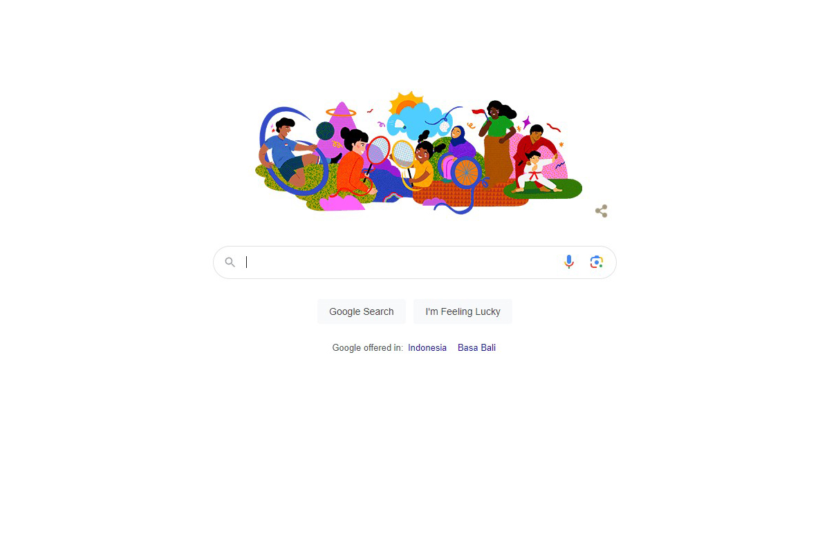 Google Doodle rayakan HUT RI ke-78.