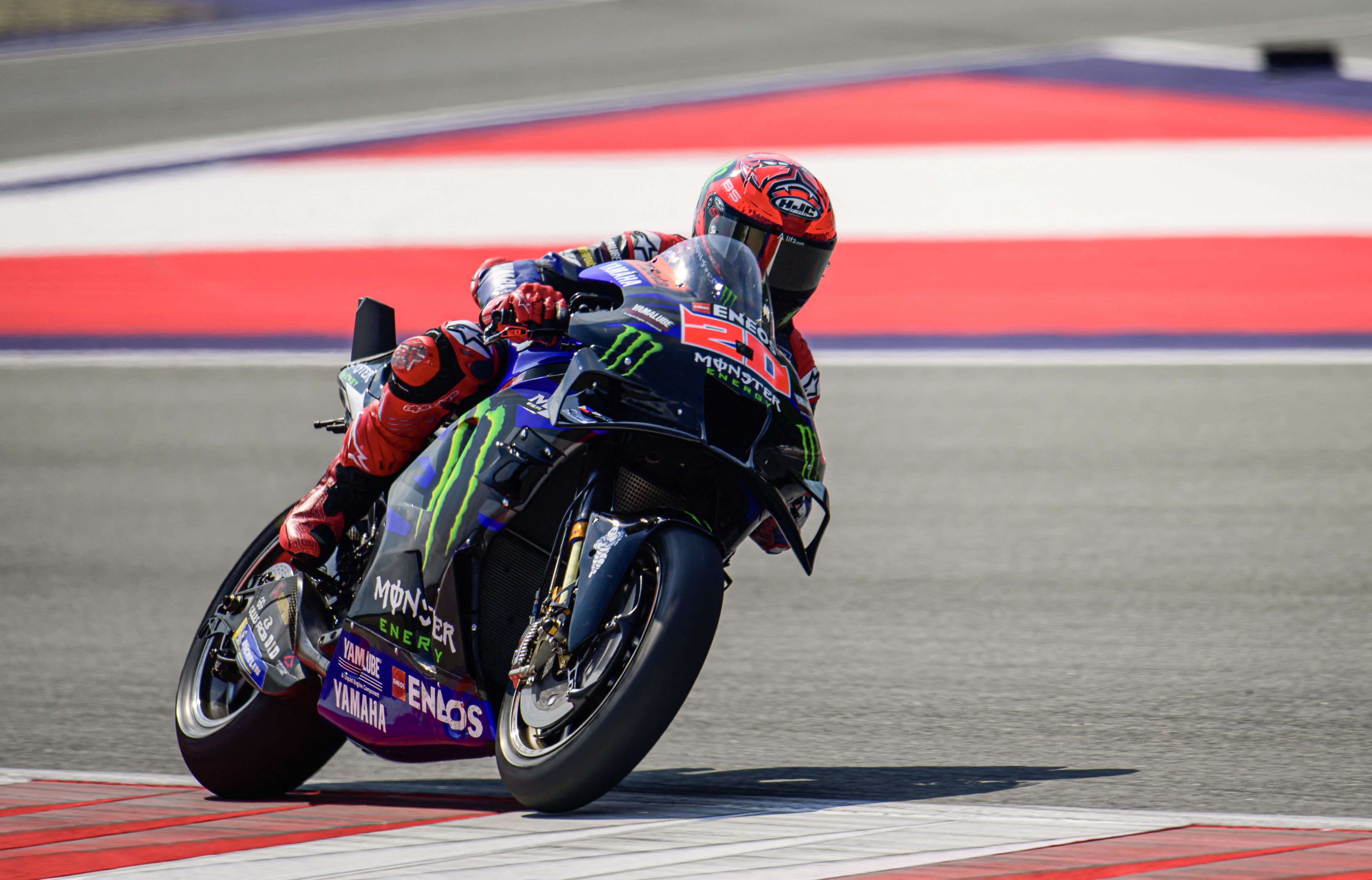 Pembalap Monster Energy Yamaha Fabio Quartararo