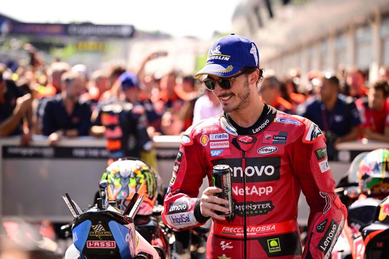 Pembalap Ducati Lenovo Fransesco Bagnaia