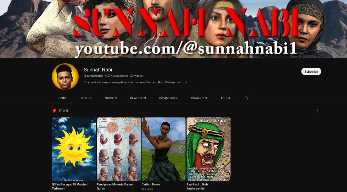 Polri Usut Akun YouTube Sunnahnabi yang Diduga Hina Nabi Muhammad