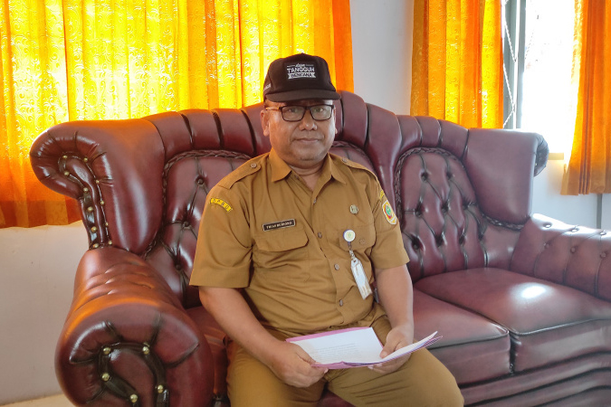 Kepala BPBD Wonogiri Trias Budiono.