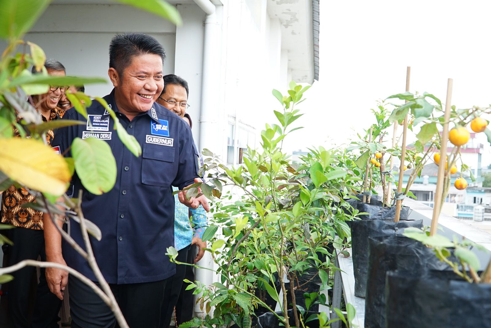 Gubernur Sumatra Selatan Herman Deru. 