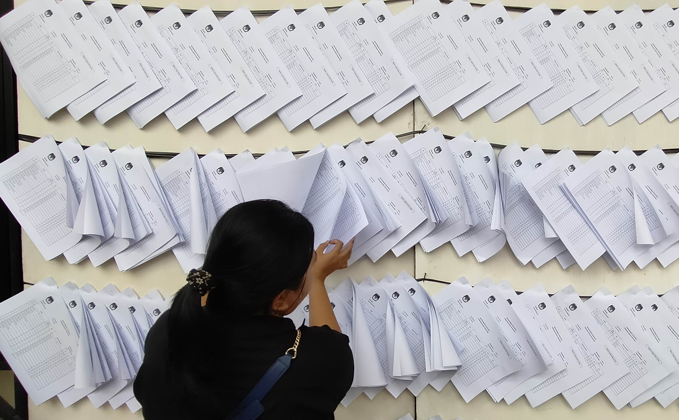 Ilustrasi daftar pemilih.