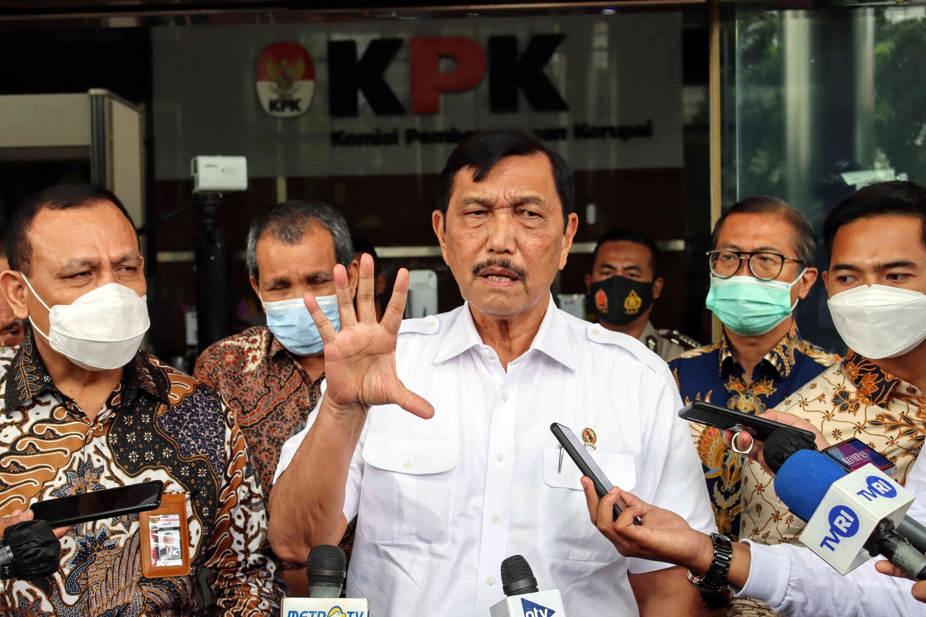 Menko Bidang Marves Luhut Binsar Pandjaitan.