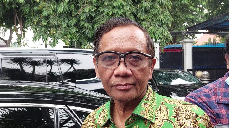 MENTERI Koordinator Bidang Politik, Hukum, dan Keamanan (Menkopolhukam) Mahfud MD