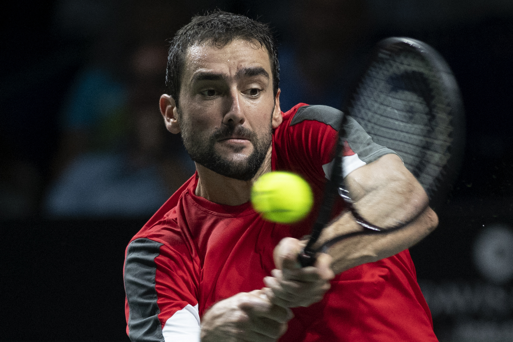 Petenis Kroasia Marin Cilic
