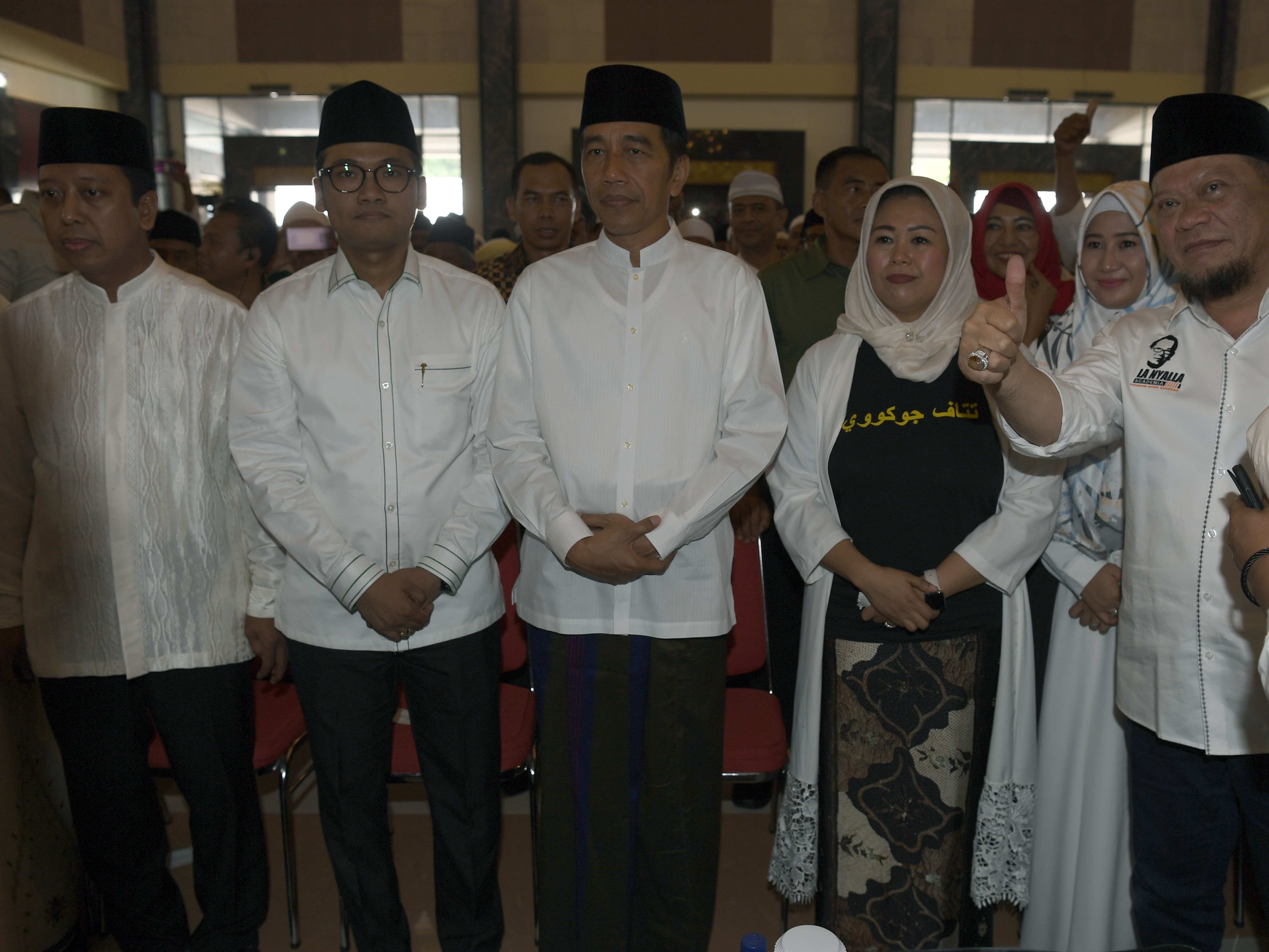 Joko Widodo dan Yenny Wahid.