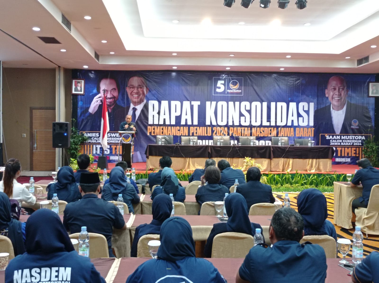  DPW Partai NasDem Jabar menggelar Rapat Konsolidasi Pemenangan Pemilu 2024