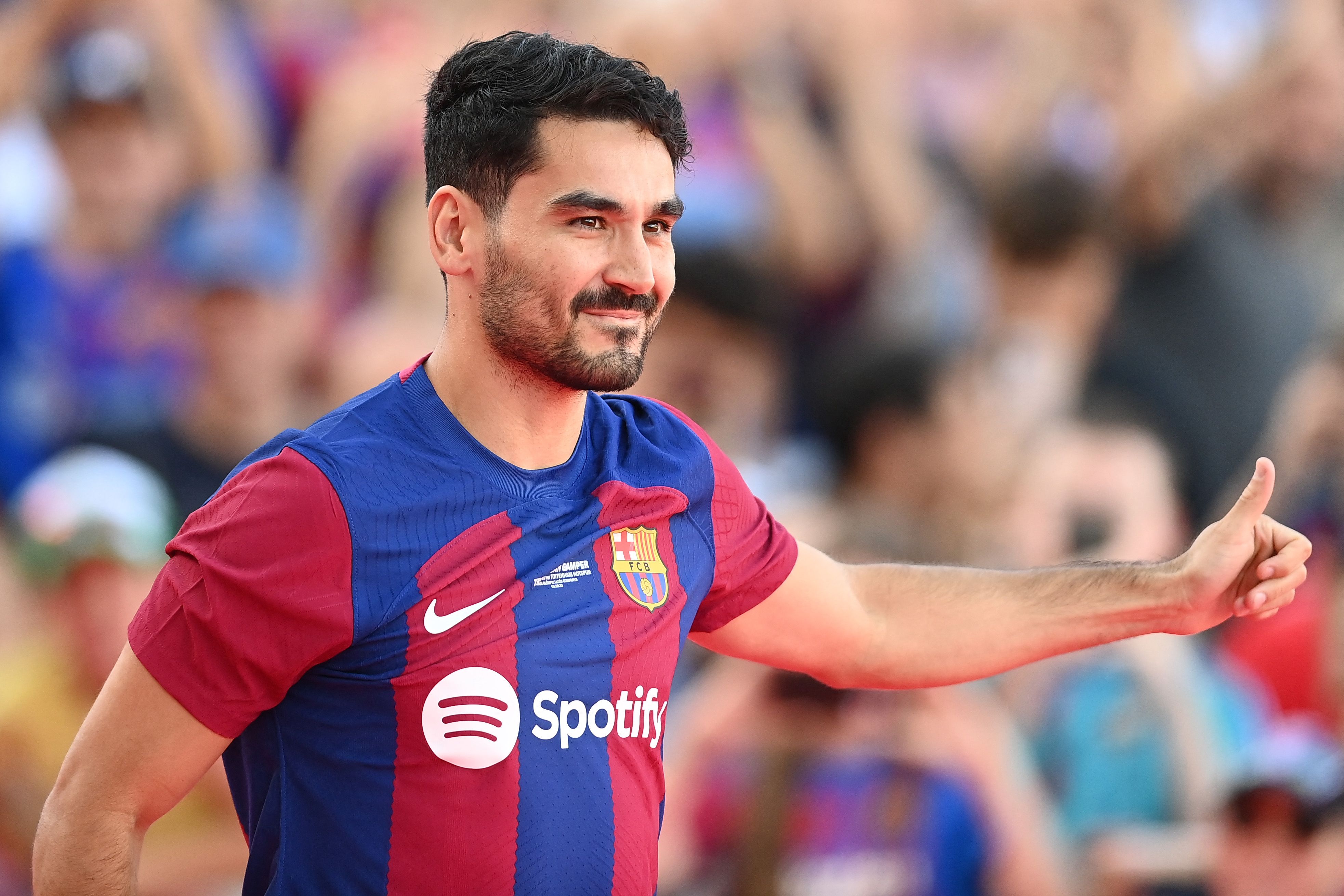 Gelandang Barcelona Ilkay Gundogan