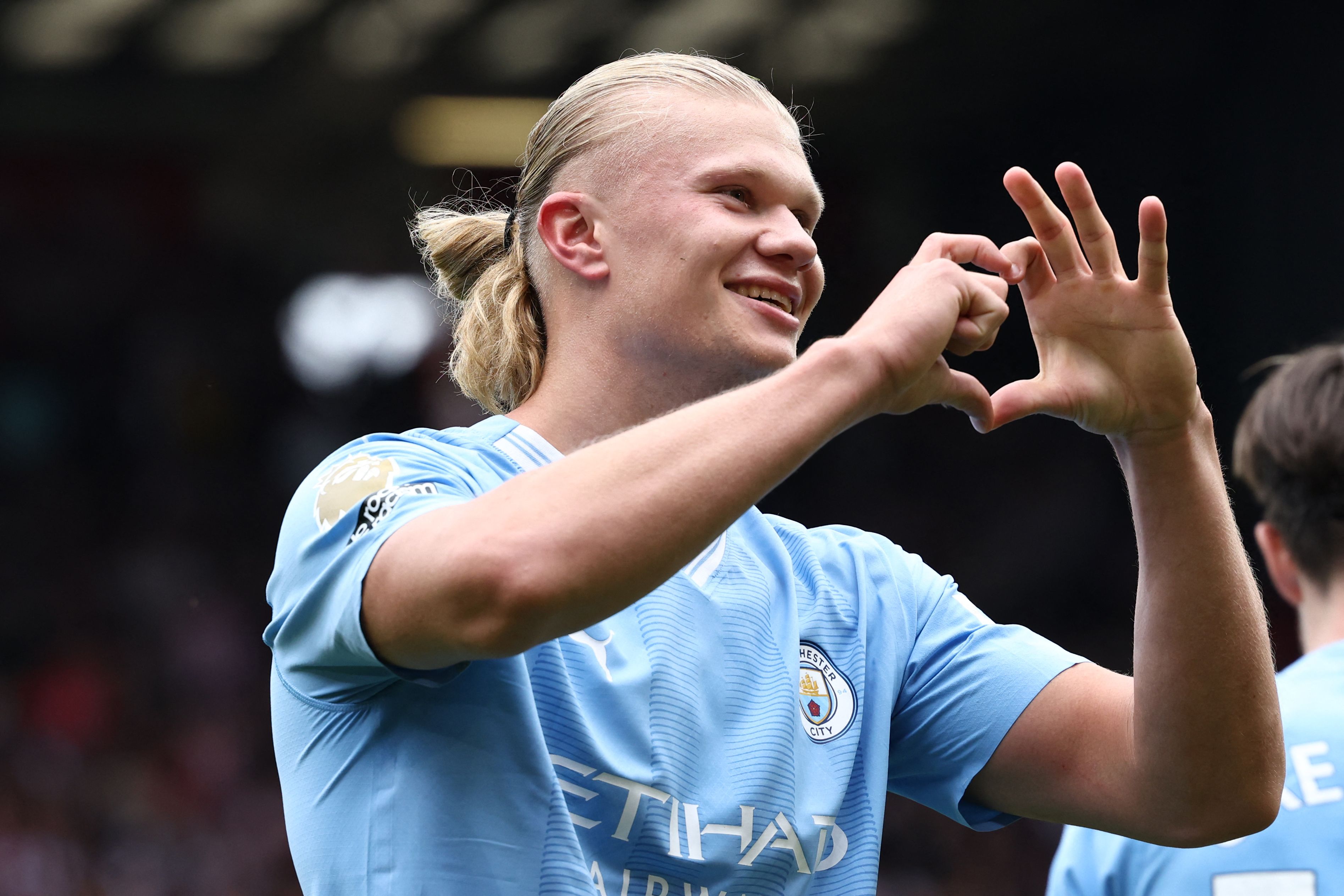 Penyerang Manchester City Erling Haaland