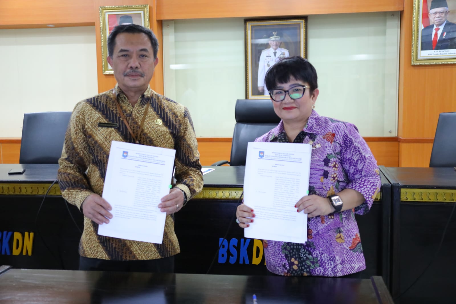 Kerja sama BSKDN Kemendagri dengan UNILA