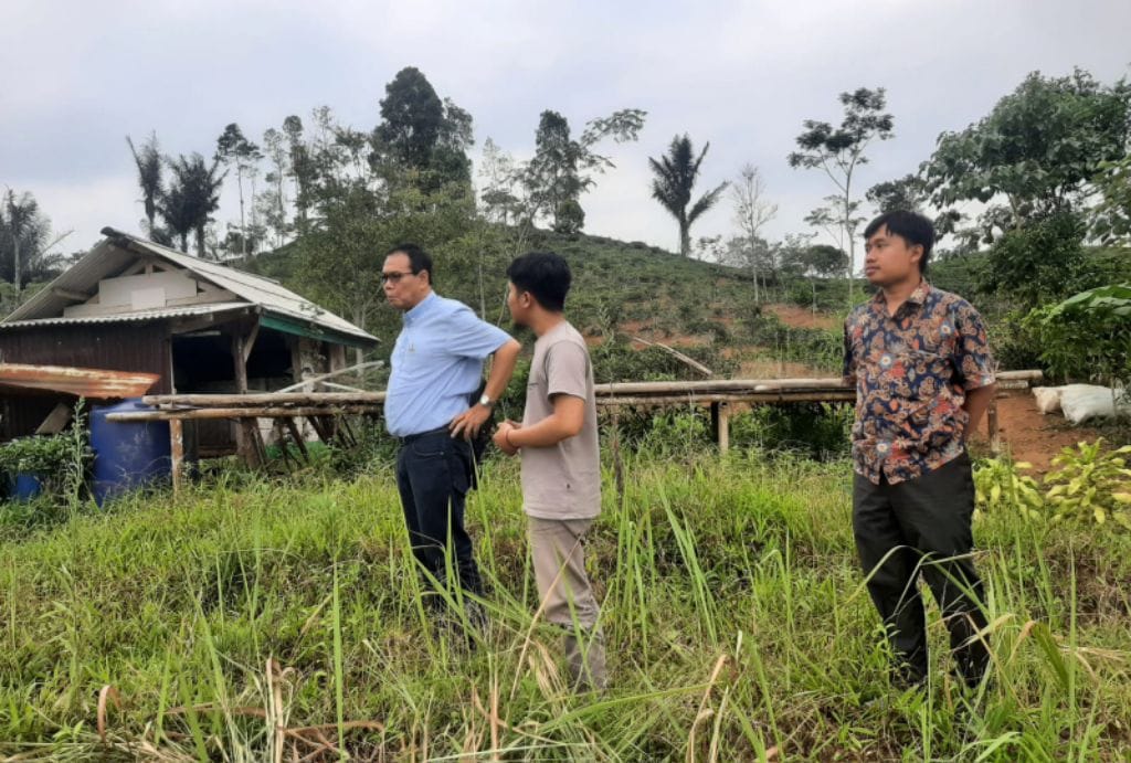  Tim Inkubator Bisnis Polbangtan sedang kunjungi lokasi calon tenant INKA 2023 di Tasikmalaya, Jawa Barat