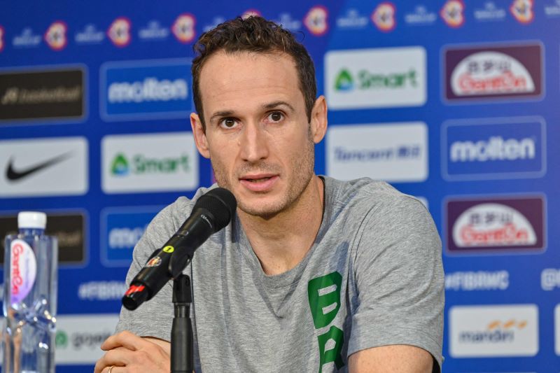 Kapten Timnas Basket Brasil Marcelinho Huertas 