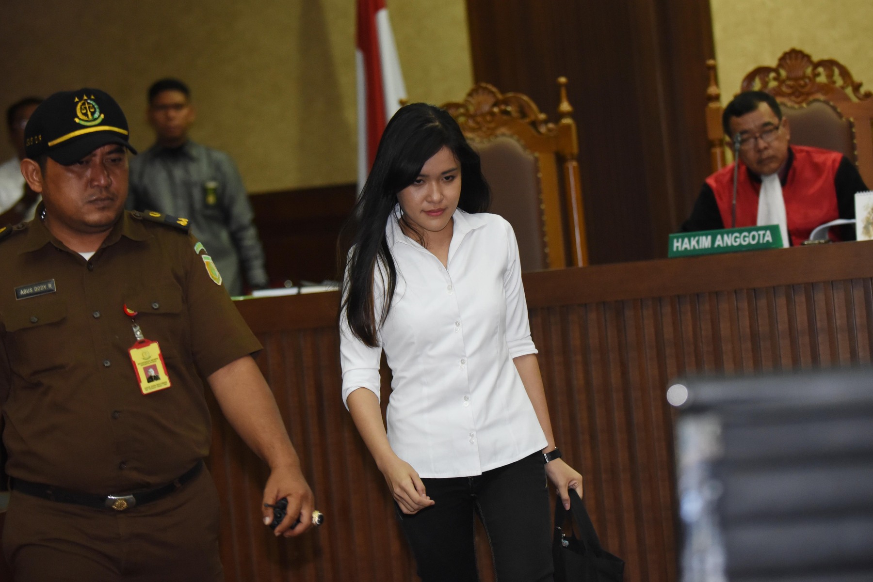 Terdakwa kasus pembunuhan Wayan Mirna Salihin, Jessica Kumala Wongso.