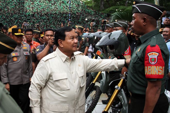 Menhan Prabowo Subianto