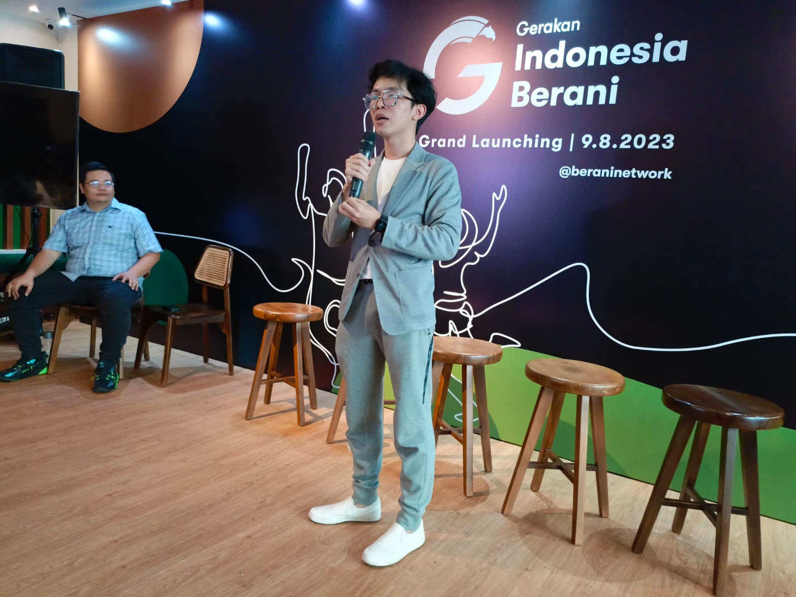 Direktur Eksekutif Gerakan Indonesia Berani Vincent Ricardo