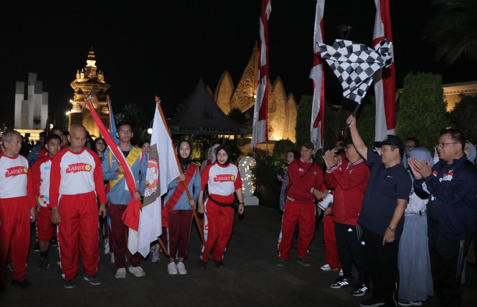 Lari Lintas Juang Labschool.