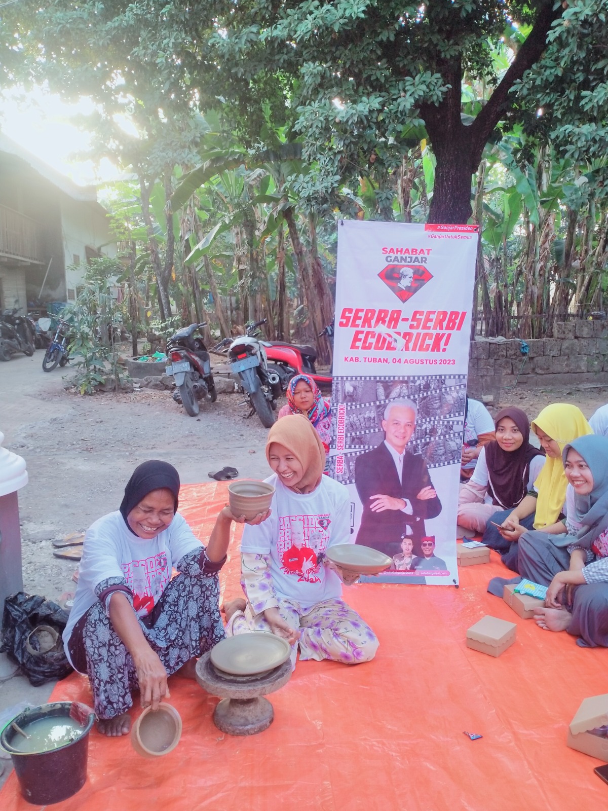 Sahabat Ganjar Sambut HUT RI Melalui Gotong Royong dan Berdayakan Masyarakat