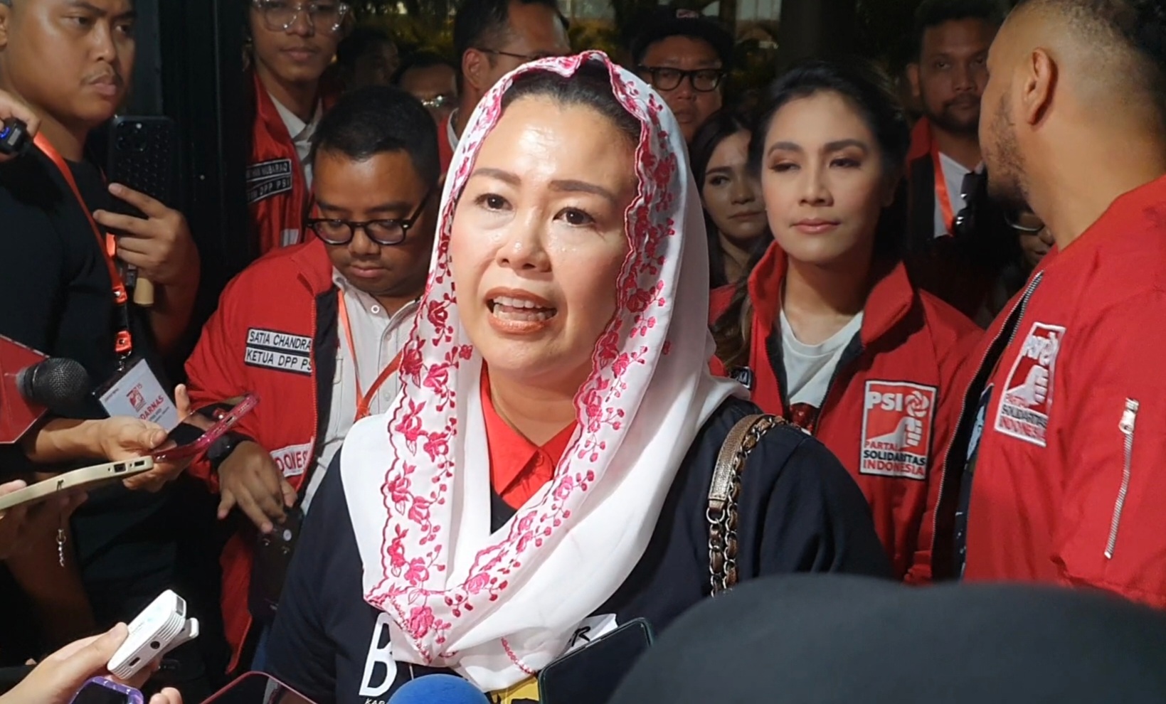 Putri kedua Presiden ke-4 RI KH Abdurrahman Wahid (Gus Dur), Yenny Wahid. 