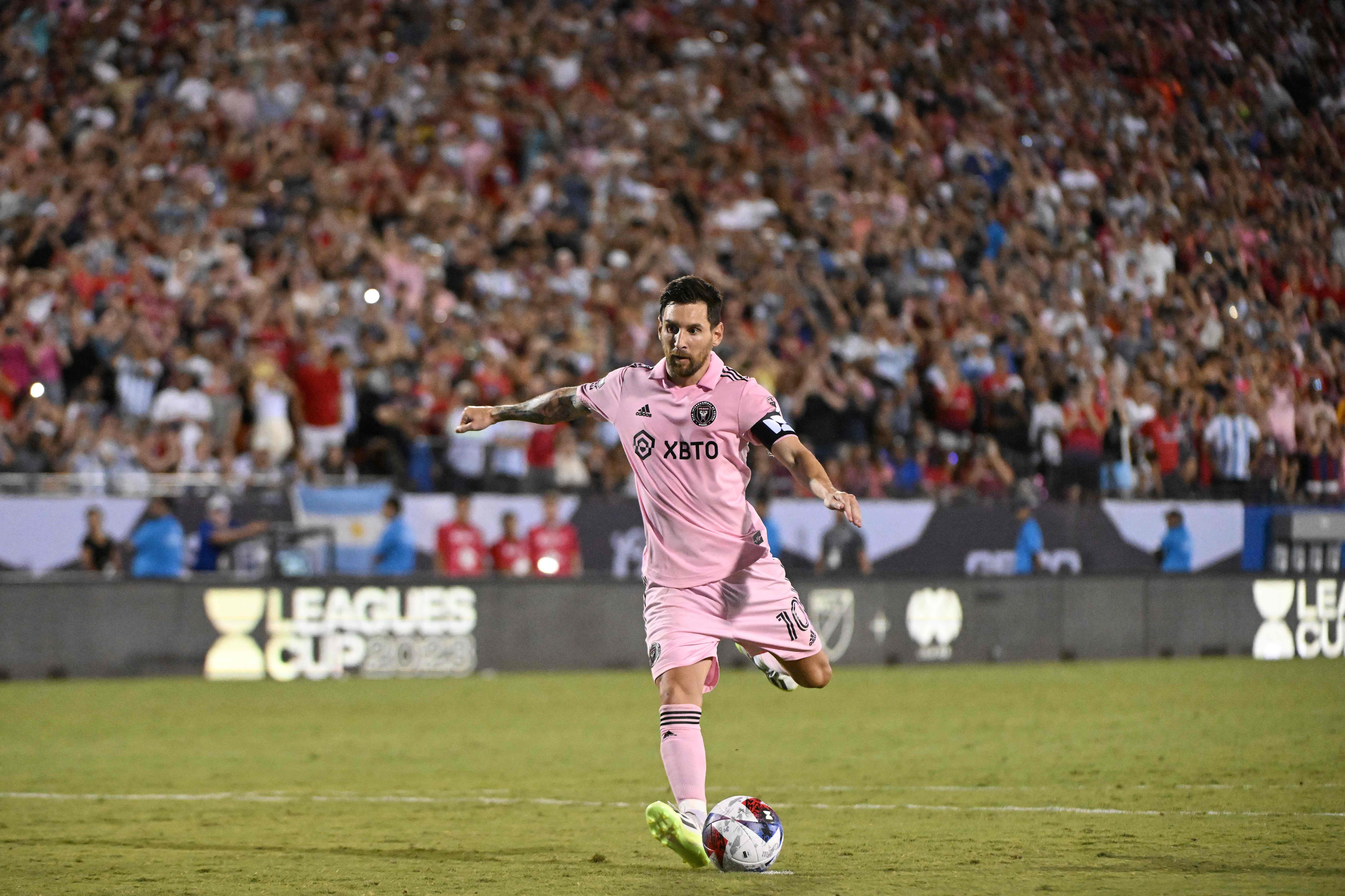 Penyerang Inter Miami Lionel Messi