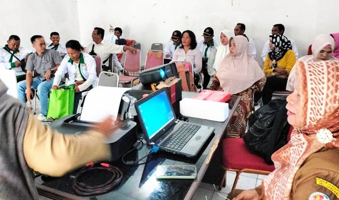 Petani CSA Deli Serdang, Sumut antusias mengikuti Bimtek.