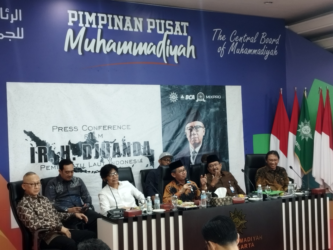 Konferensi pers film Djuanda.