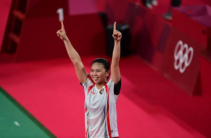 Mantan atlet pebulutangkis Greysia Polii