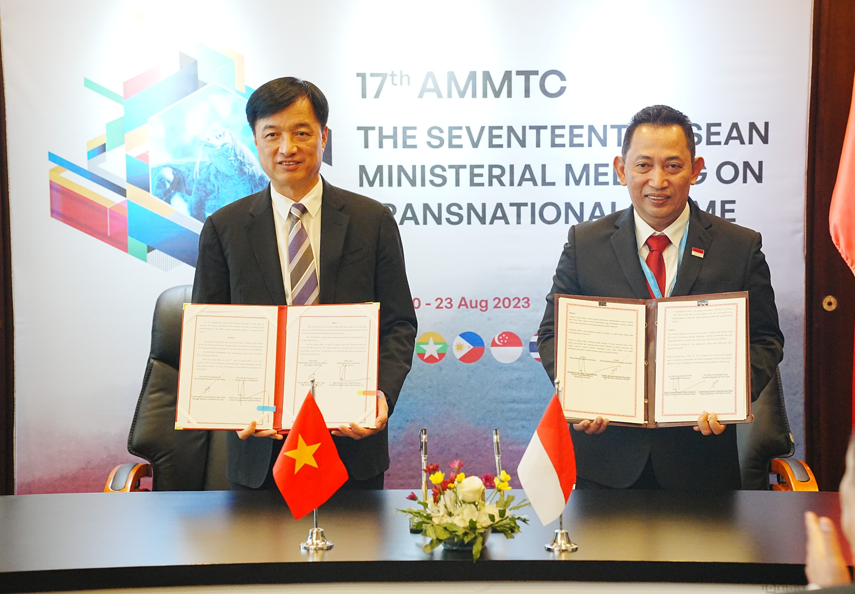 Indonesia meneken MoU dengan 6 negara anggota ASEAN.