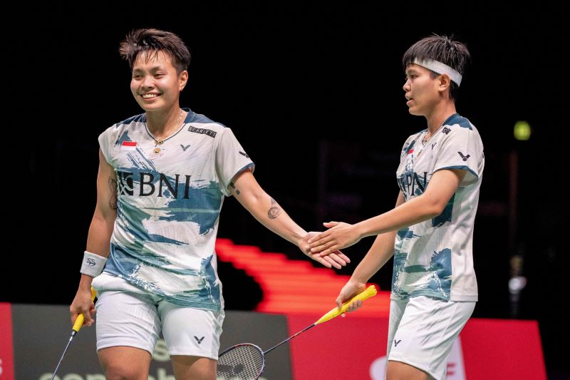 Ganda putri Indonesia Apriyani Rahayu/ Siti Fadia