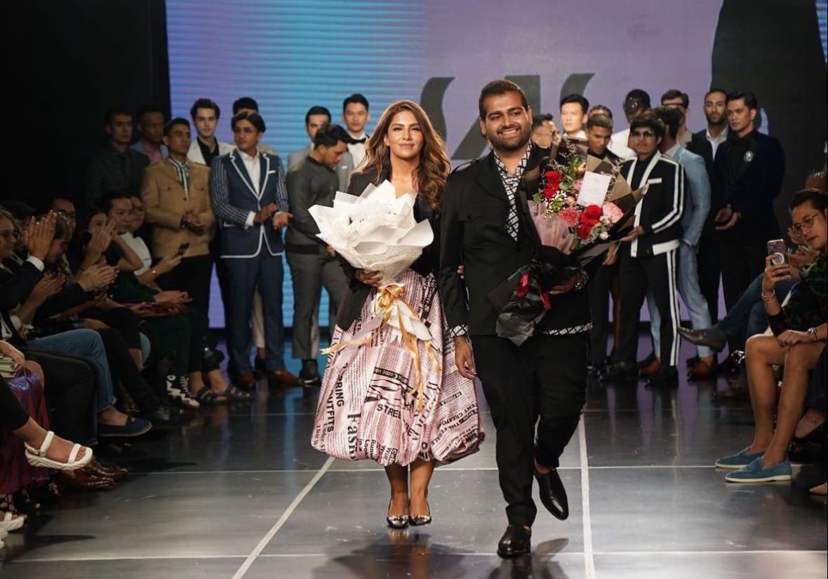 Acara fashion show  SAS Design. 