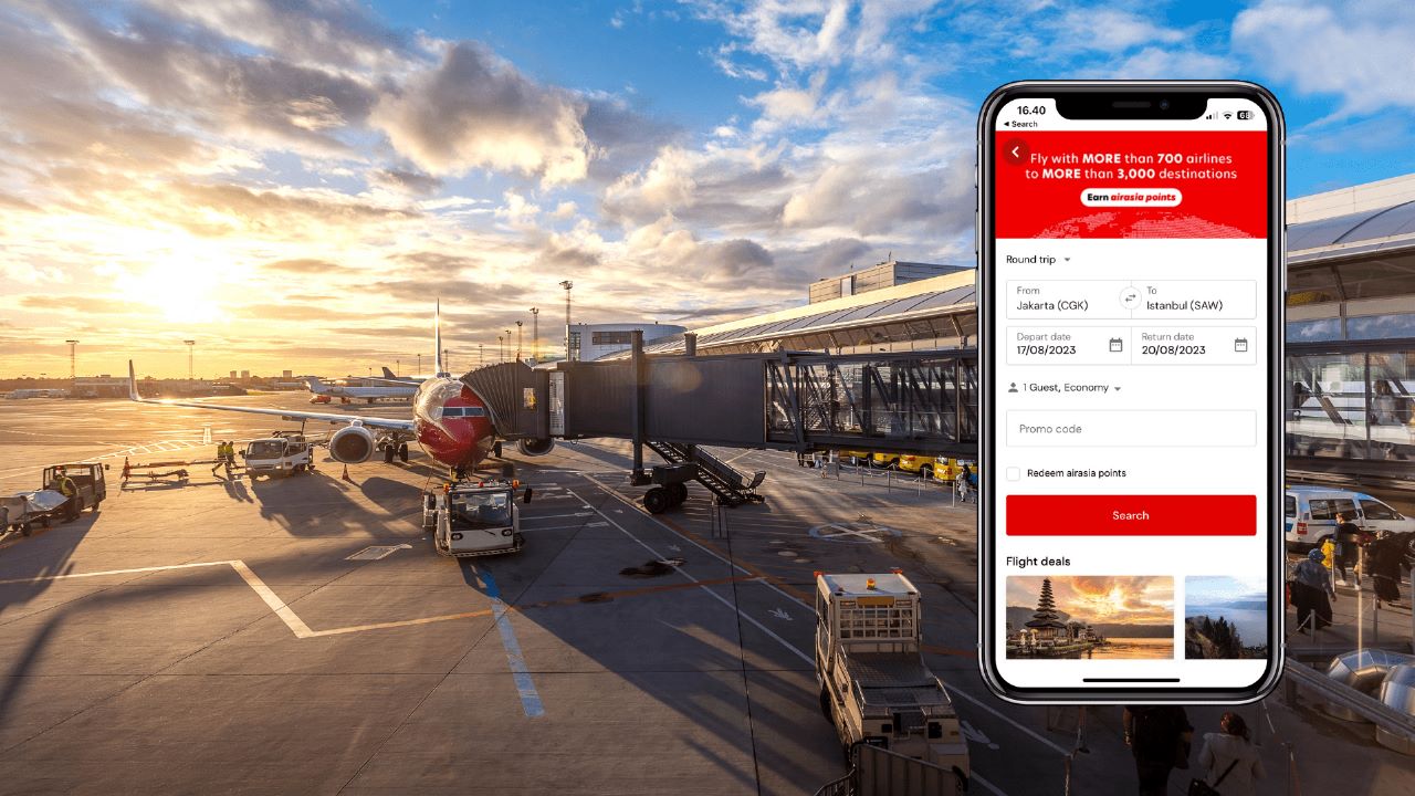 airasia Superapp sebagai platform OTA telah terhubung dengan lebih dari 700 maskapai terkemuka.