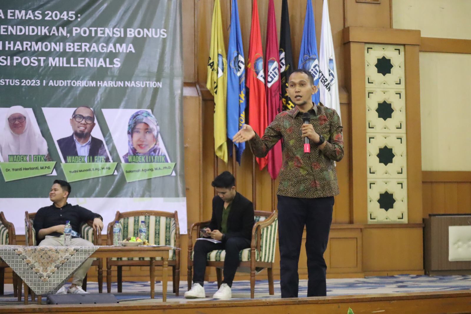 Koordinator Nasional Forum Aktivis Pascareformasi (Formasi) Indonesia Moeda Syifak Muhammad Yus 