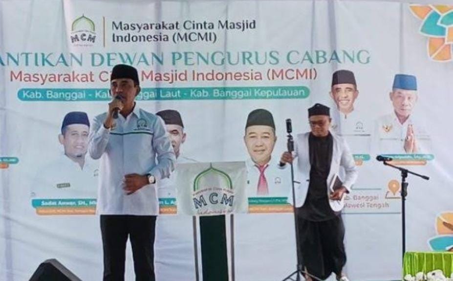 KetuaUmum DPW MCMI Provinsi Sulawesi Tengah Anwar Hafid