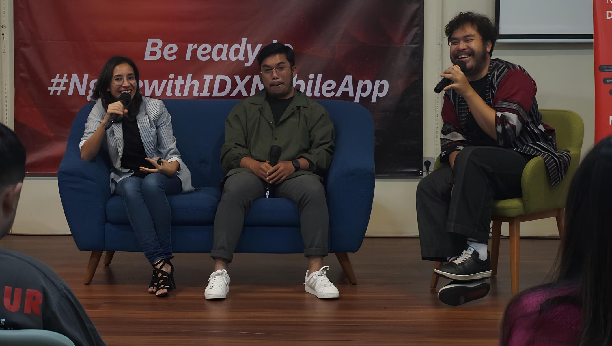 Boleh Dicoba Digital Bersama IDX Mobile Berbagi Strategi Atur Finansial Bagi Kreator Muda di Bandung.