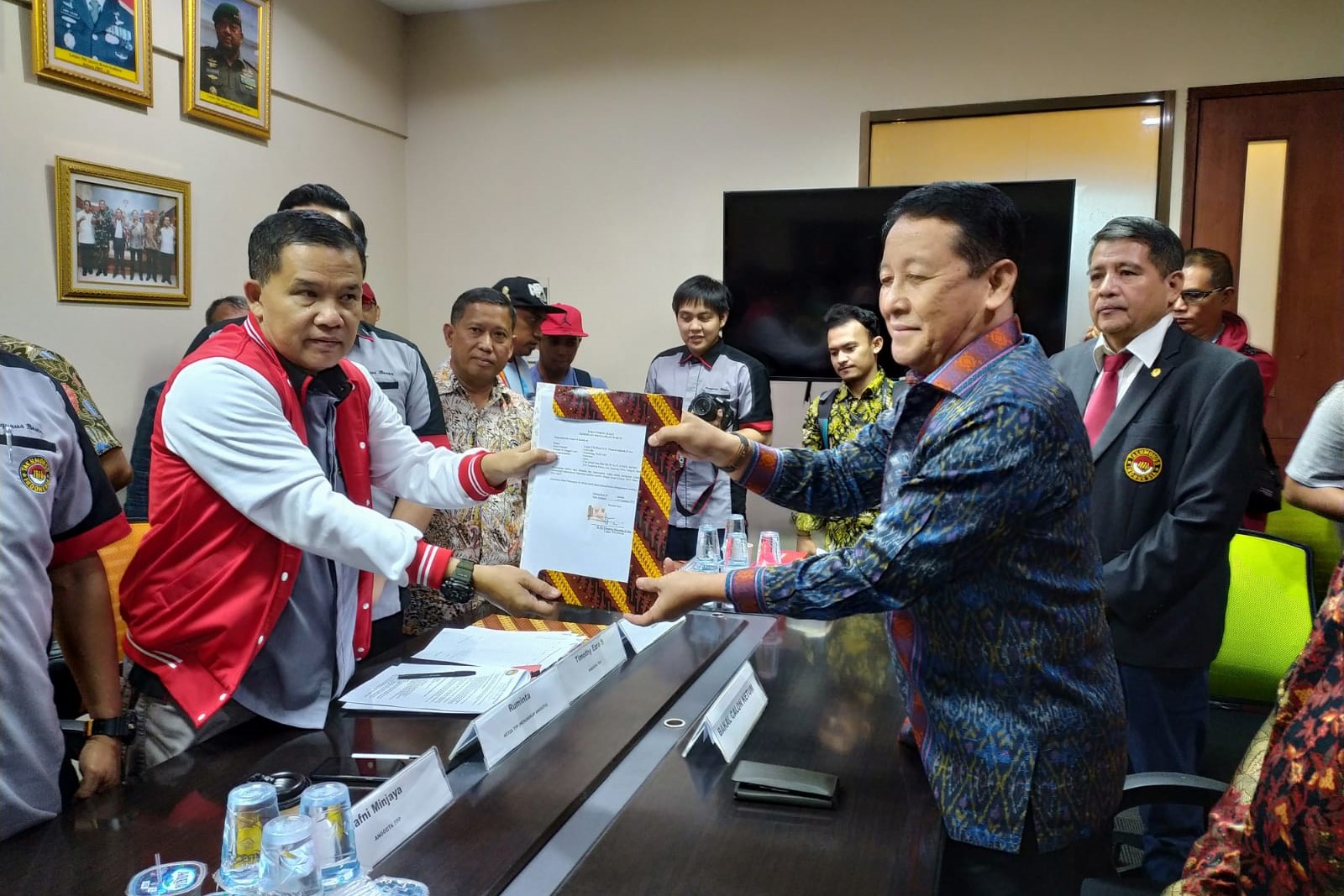 HM Thamrin Marzuki secara resmi mendaftar kembali sebagai Calon Ketua Umum Pengurus Besar Taekwondo Indonesia 2023-2027.