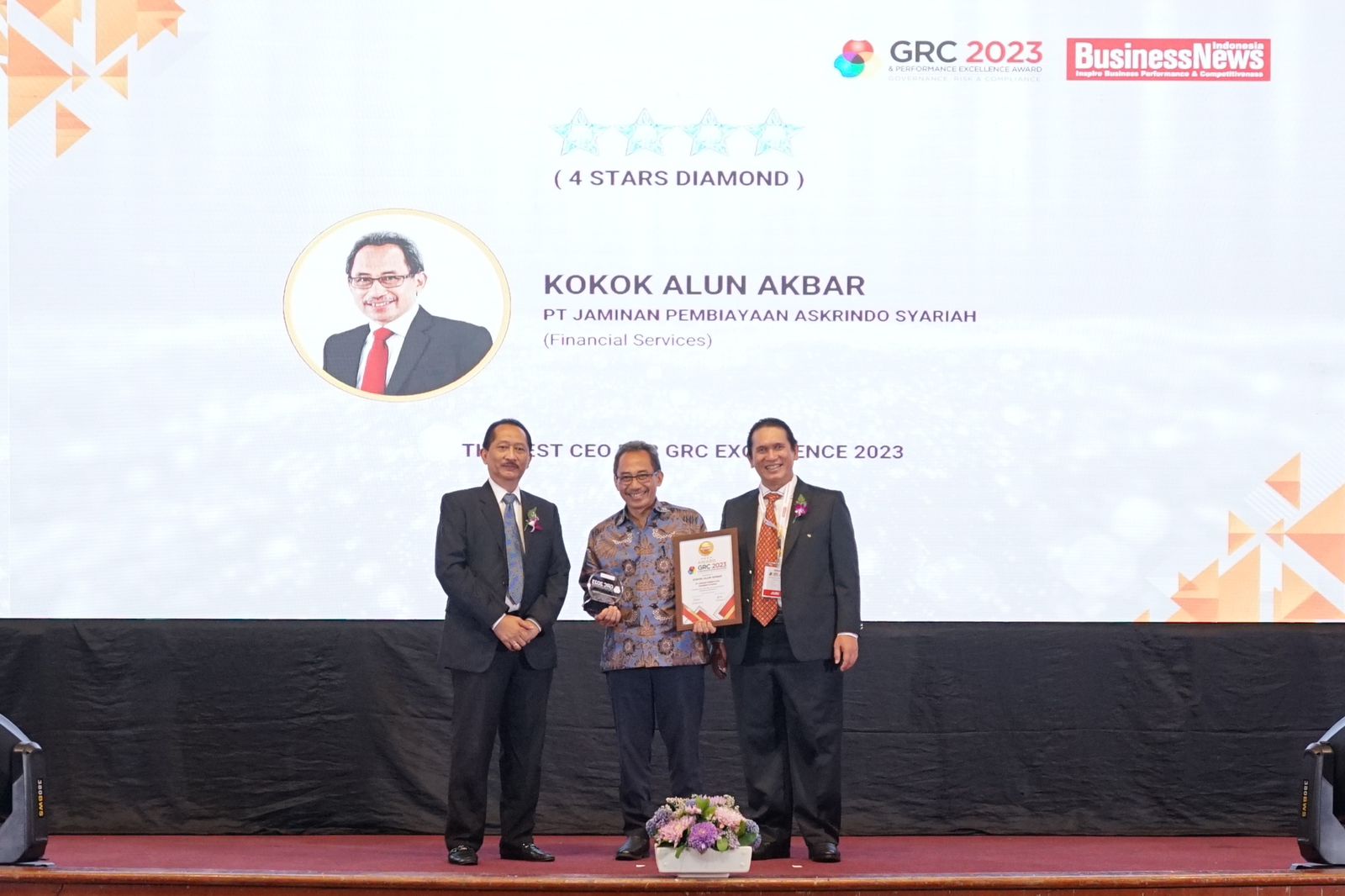 Askrindo meraih 3 penghargaan dalam acara 'Governance Risk Compliance (GRC) Award 2023