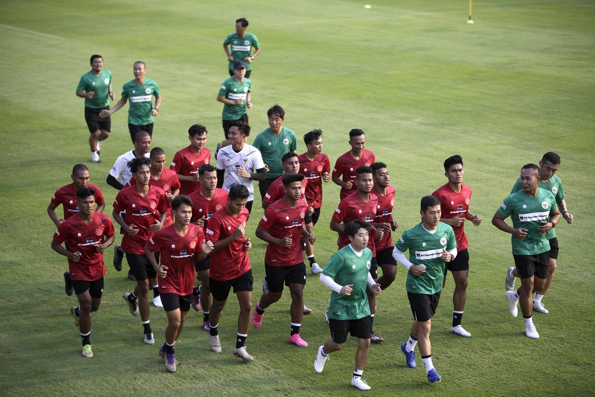 Indonesia Matangkan Taktik Jelang Laga Perdana Piala AFF 2023