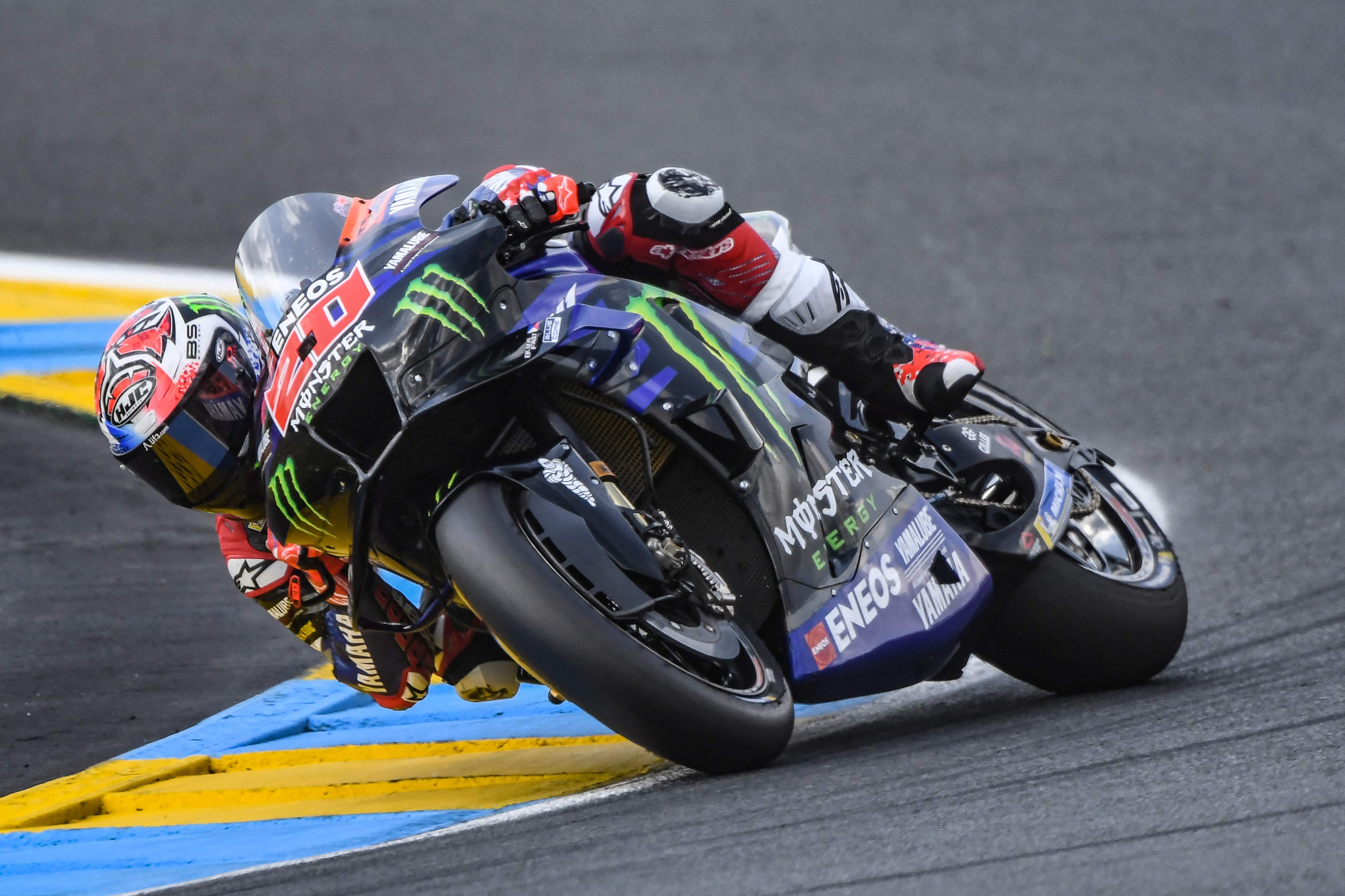Pembalap Monster Energy Yamaha Fabio Quartararo