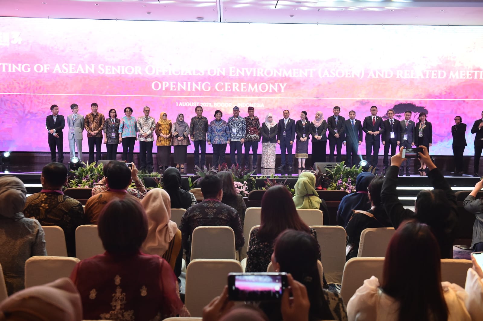 Pertemuan ASEAN Senior Officials on the Environment (ASOEN) ke-34 di Bogor, Jawa Barat.