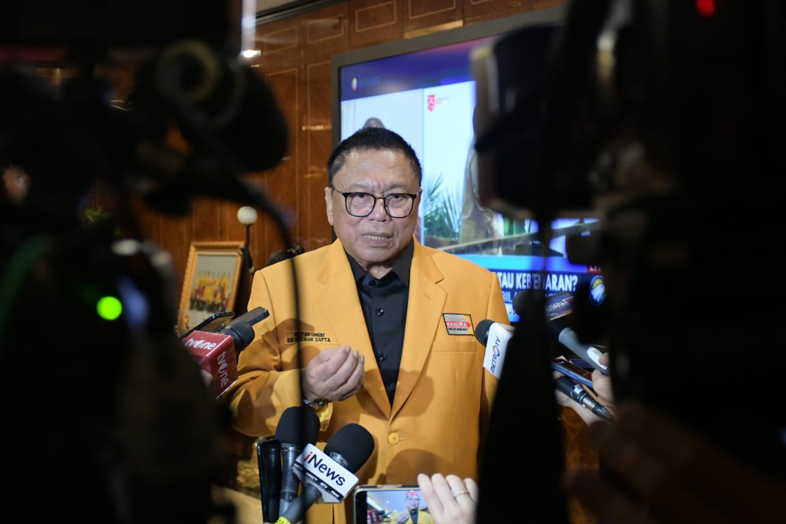 Ketua Umum Partai Hanura Oesman Sapta Odang