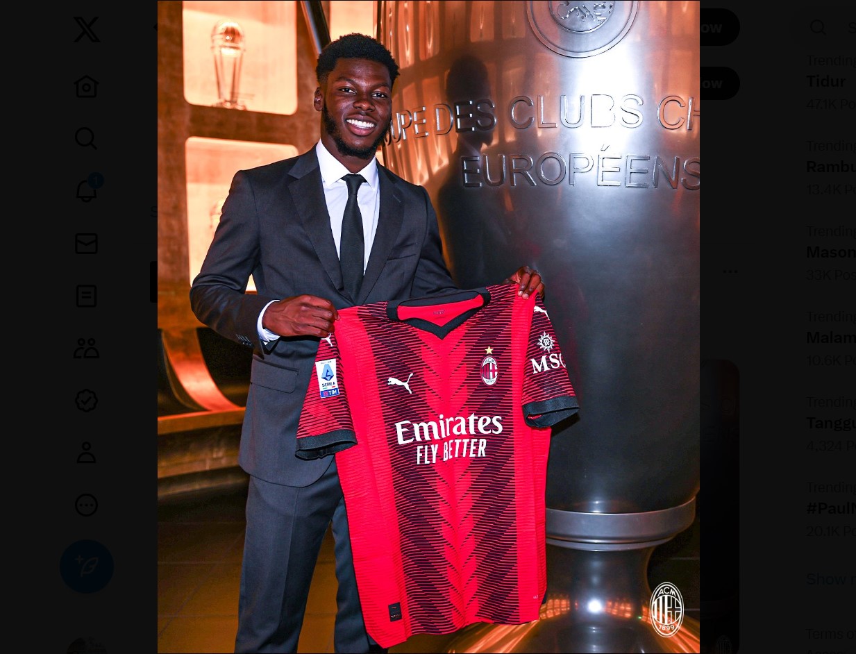 AC Milan Resmi Perkenalkan Yunus Musah