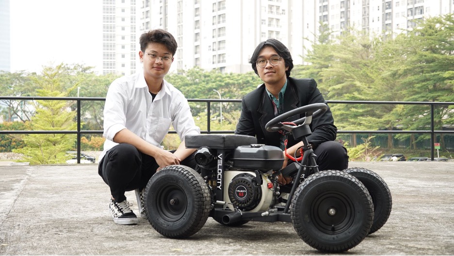 Karya mahasiswa BInus ASO School of Engineering di ARE Exhibition