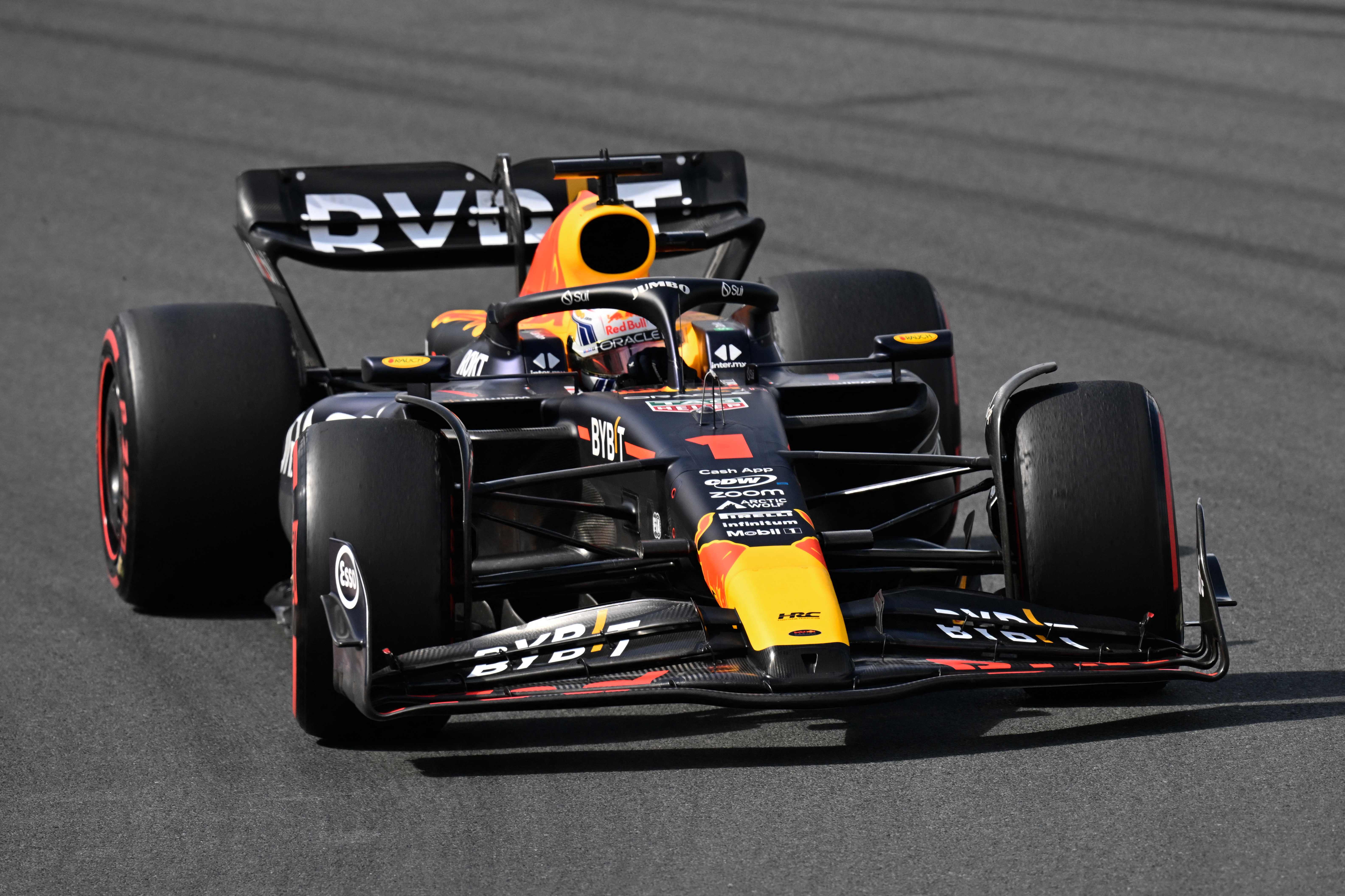 Pembalap tim Red Bull Racing Honda Max Verstappen