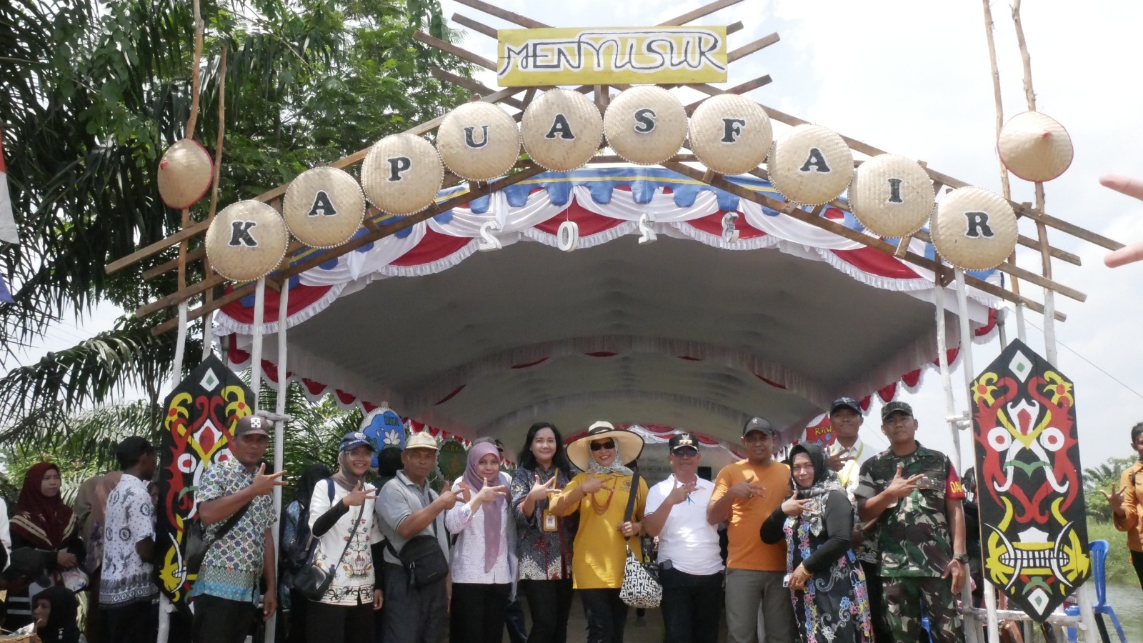 Menyusur Kapuas Fair Angkat Potensi Desa Transmigrasi di Kalimantan Tengah