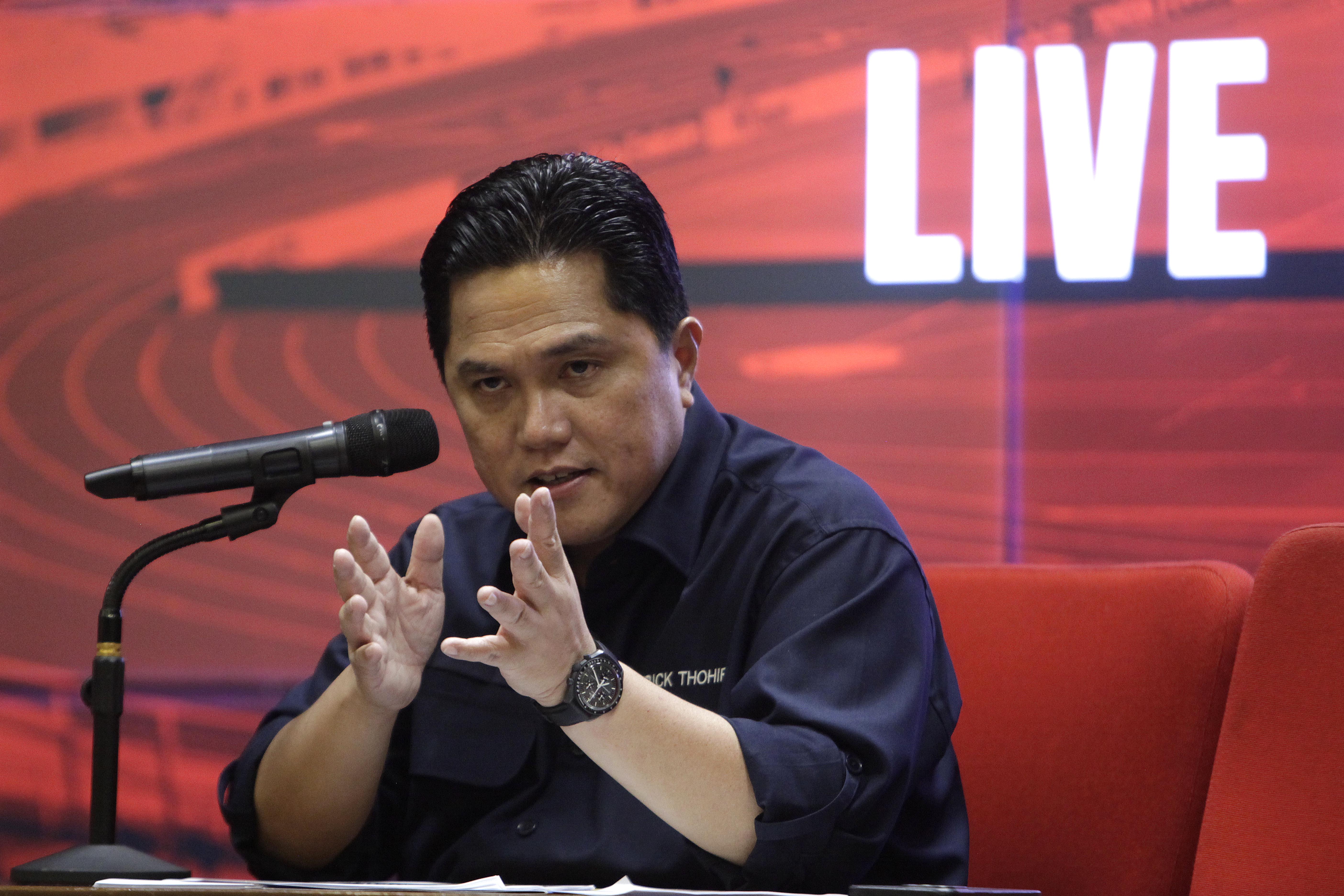Menteri BUMN Erick Thohir