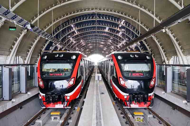 Sejak diresmikan hingga akhir September 2023, tarif LRt Jabodebek hanya Rp5 ribu.