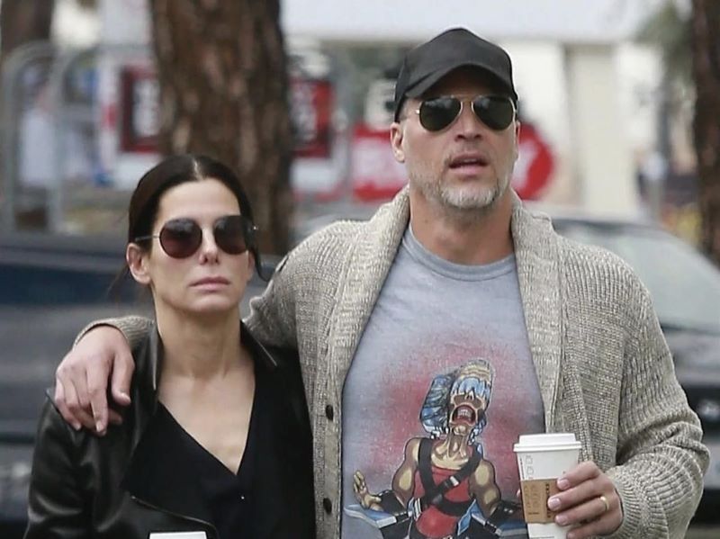 Sandra Bullock dan mendiang Bryan Randall