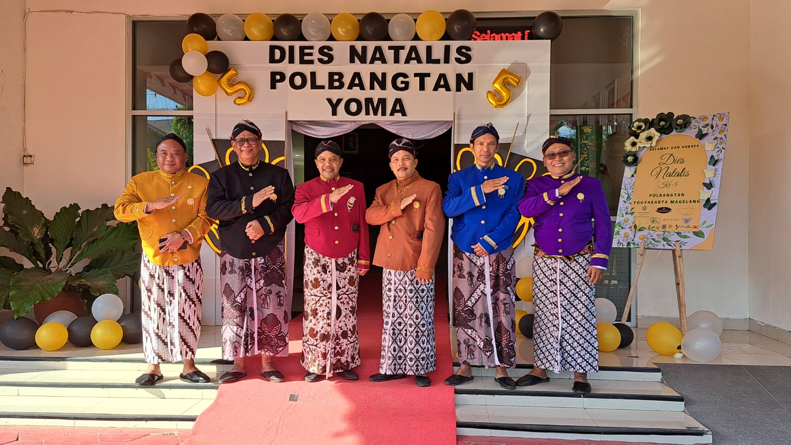 Peringatan Dies Natalis ke-5 Politeknik Pembangunan Pertanian Yogyakarta Magelang di Kampus Pertanian Yogyakarta.