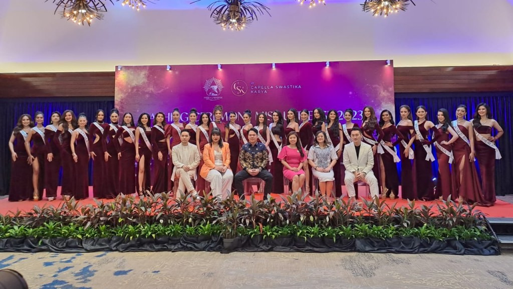 Para finalis Miss Universe Indonesia 2023.